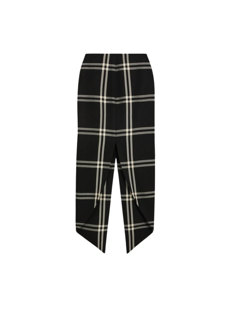 Schiaparelli-Round-Hem-Pencil-Skirt-388027_nobg Schiaparelli Round Hem Pencil Skirt Skirts in Schiaparelli Authentic Luxury Fashion at Luxury Shoes