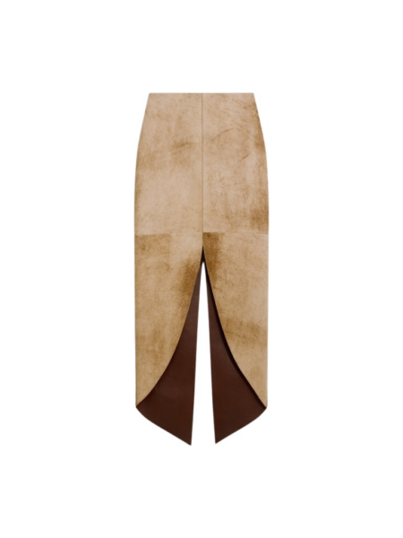 Schiaparelli Round Hem Pencil Skirt Skirts in Schiaparelli Authentic Luxury Fashion at Luxury Shoes 