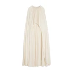Schiaparelli Ruched Cape Dress Dresses in Schiaparelli Authentic Luxury Fashion at Luxury Shoes 