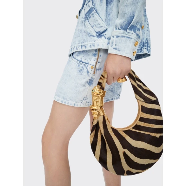 Schiaparelli Safari Denim Shirt Tops in Schiaparelli Authentic Luxury Fashion at Luxury Shoes 