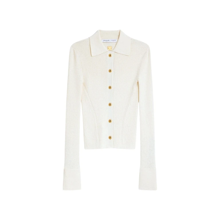 Schiaparelli Satin Bias Cardigan Knitwear in Schiaparelli Authentic Luxury Fashion at Luxury Shoes 