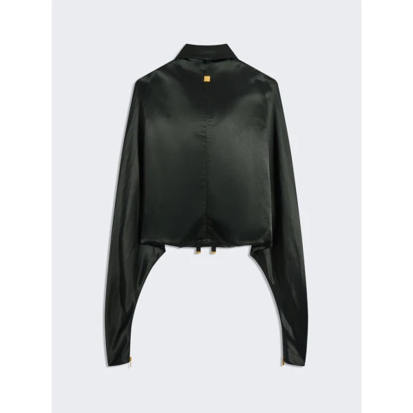 Schiaparelli Satin Bomber Jackets in Schiaparelli Authentic Luxury Fashion at Luxury Shoes 