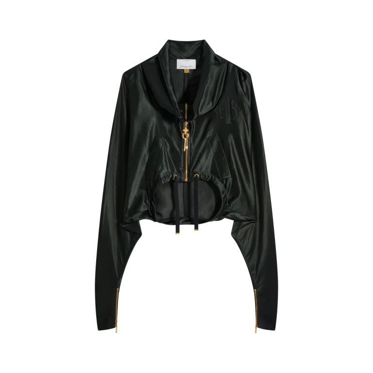Schiaparelli Satin Bomber Jackets in Schiaparelli Authentic Luxury Fashion at Luxury Shoes 