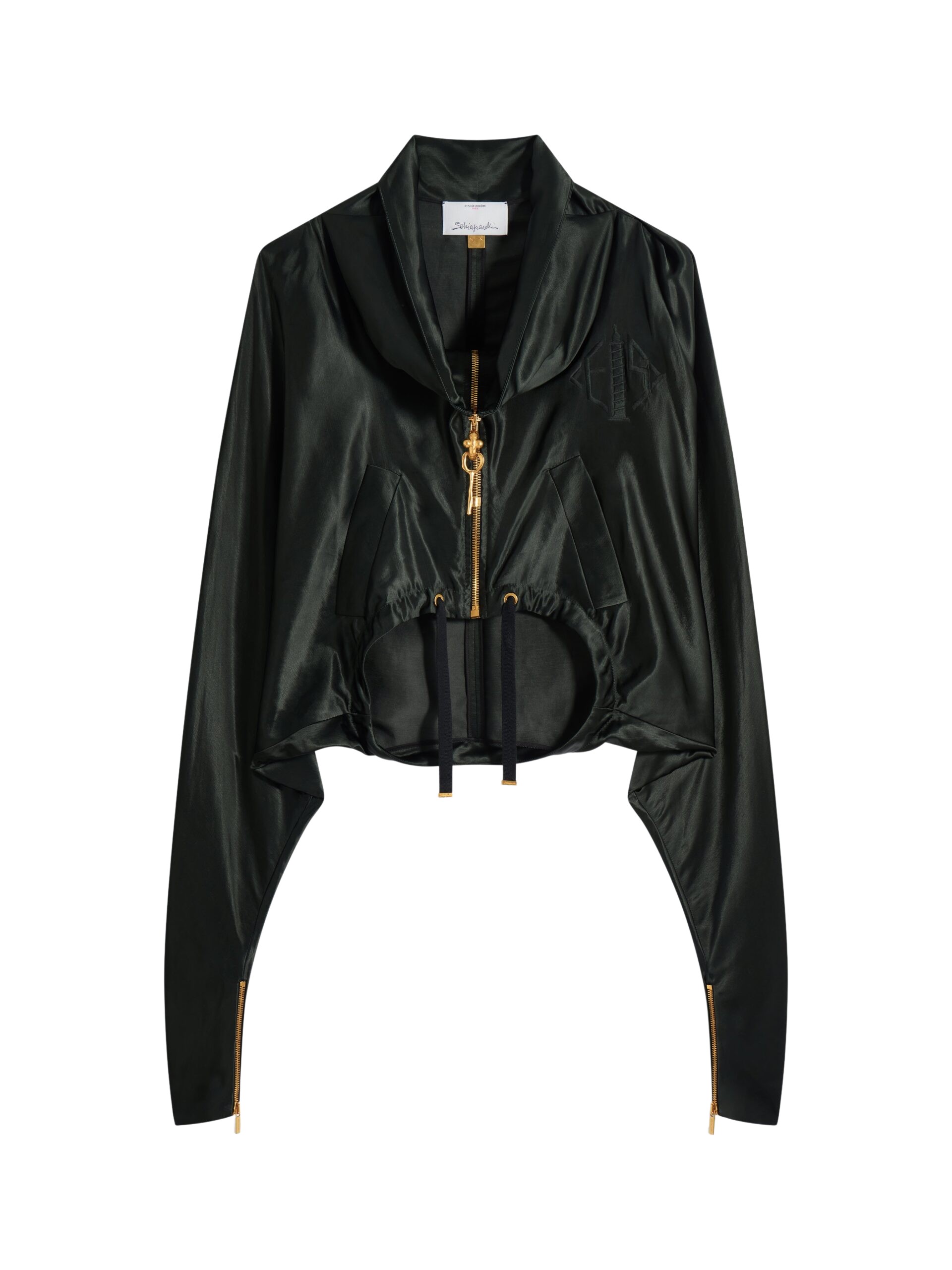 Schiaparelli Satin Bomber Jackets in Schiaparelli Authentic Luxury Fashion at Luxury Shoes 