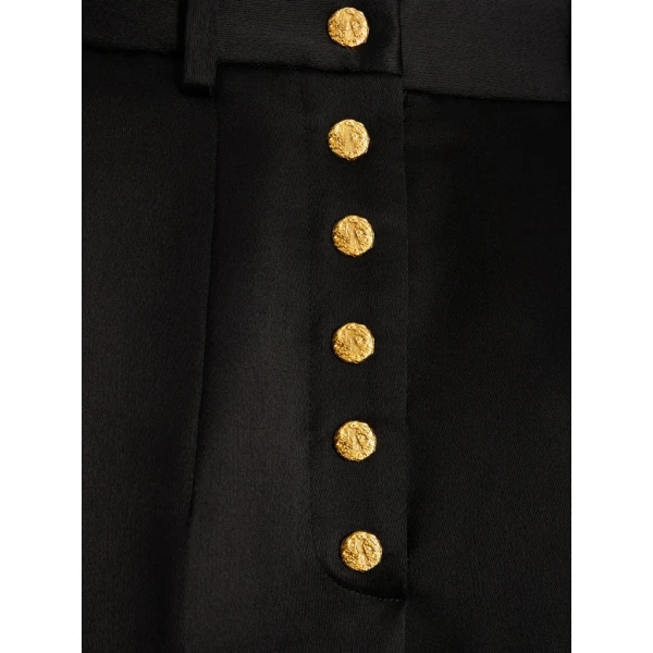Schiaparelli Satin Cigarette Pants Pants in Schiaparelli Authentic Luxury Fashion at Luxury Shoes 