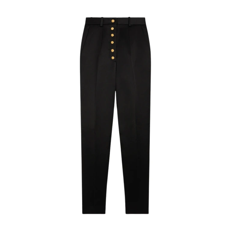 Schiaparelli Satin Cigarette Pants Pants in Schiaparelli Authentic Luxury Fashion at Luxury Shoes 