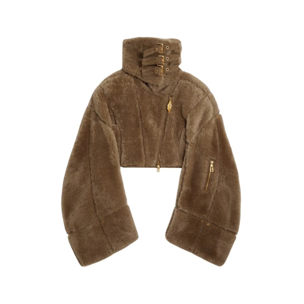 Schiaparelli Short Bomber With Stand-Up Collar Jackets in Schiaparelli Authentic Luxury Fashion at Luxury Shoes 
