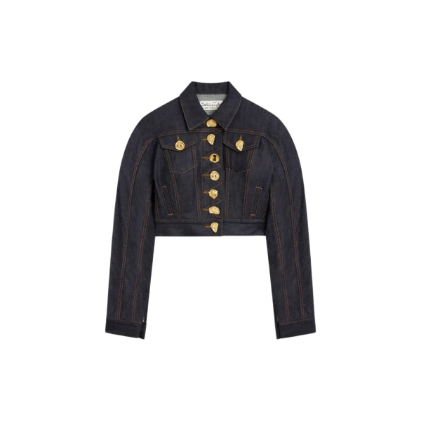 Schiaparelli Short Jacket With Rounded Sleeves Jackets in Schiaparelli Authentic Luxury Fashion at Luxury Shoes 