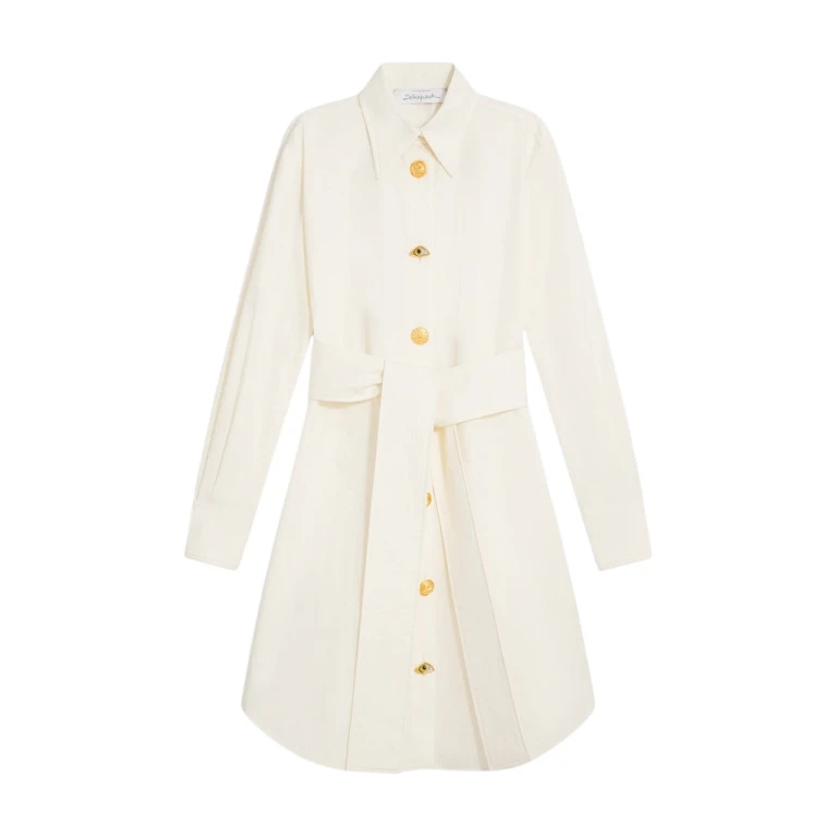 Schiaparelli Short Shirt Dress Dresses in Schiaparelli Authentic Luxury Fashion at Luxury Shoes 