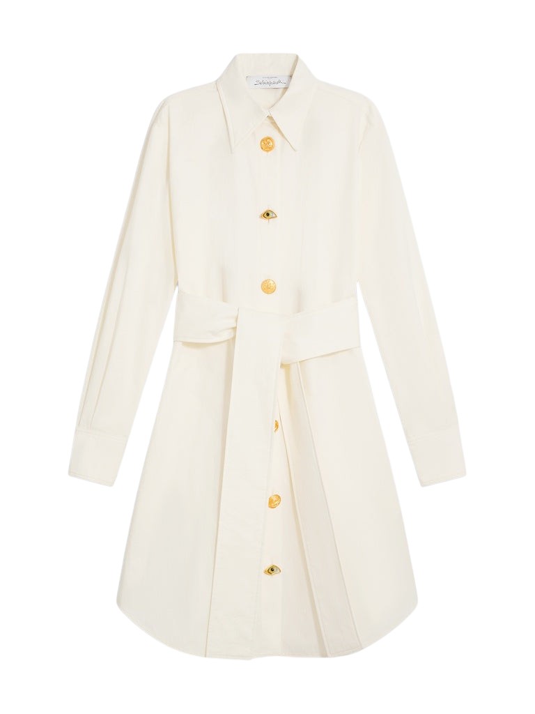 Schiaparelli Short Shirt Dress Dresses in Schiaparelli Authentic Luxury Fashion at Luxury Shoes 