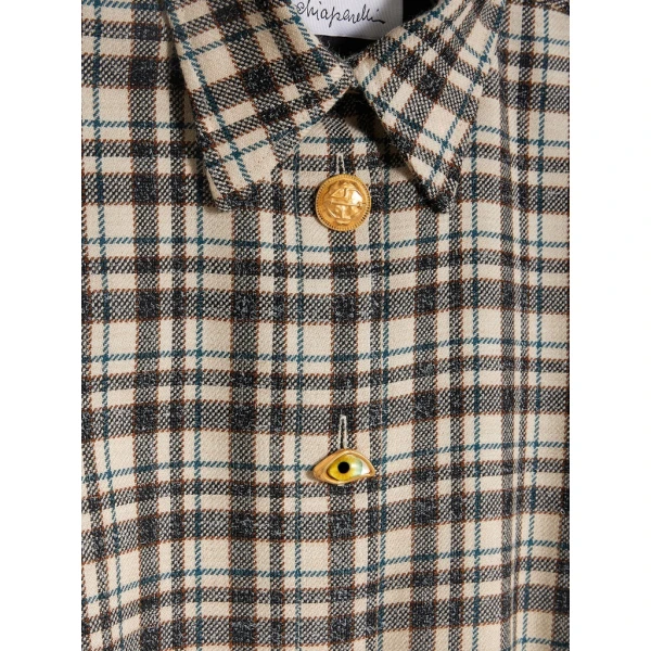Schiaparelli Short Shirt Dress Dresses in Schiaparelli Authentic Luxury Fashion at Luxury Shoes 