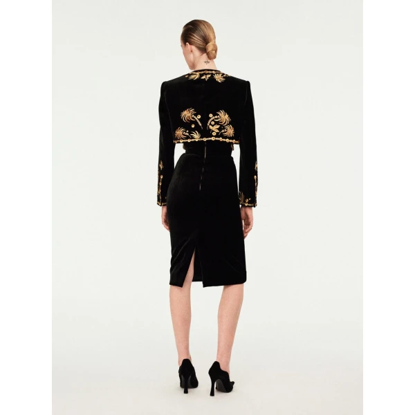Schiaparelli Skeleton Bustier Dress Dresses in Schiaparelli Authentic Luxury Fashion at Luxury Shoes 
