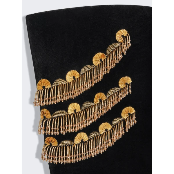 Schiaparelli Skeleton Bustier Dress Dresses in Schiaparelli Authentic Luxury Fashion at Luxury Shoes 