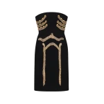 Schiaparelli Skeleton Bustier Dress Dresses in Schiaparelli Authentic Luxury Fashion at Luxury Shoes 
