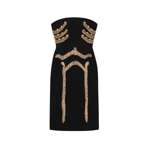 Schiaparelli Skeleton Bustier Dress Dresses in Schiaparelli Authentic Luxury Fashion at Luxury Shoes 