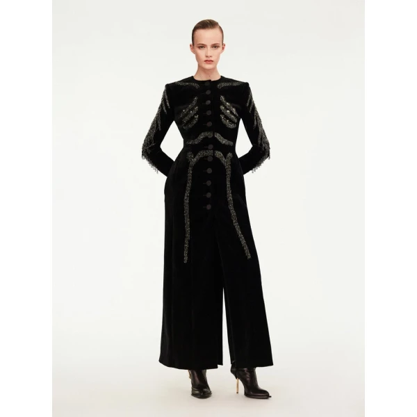Schiaparelli Skeleton Dress-Coat Coats in Schiaparelli Authentic Luxury Fashion at Luxury Shoes 