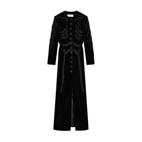 Schiaparelli Skeleton Dress-Coat Coats in Schiaparelli Authentic Luxury Fashion at Luxury Shoes 