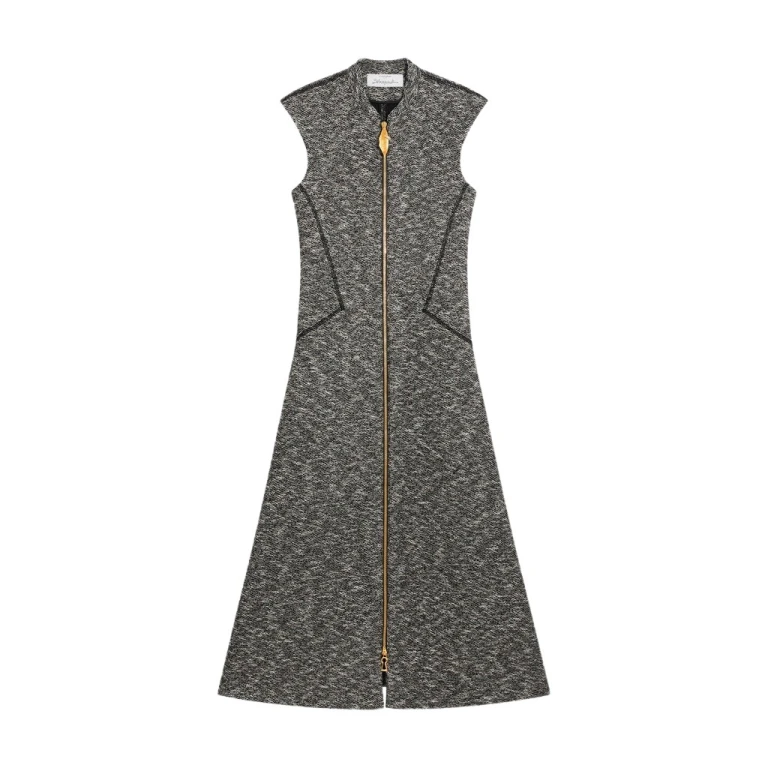 Schiaparelli Sleeveless Zip-Up Dress Dresses in Schiaparelli Authentic Luxury Fashion at Luxury Shoes 