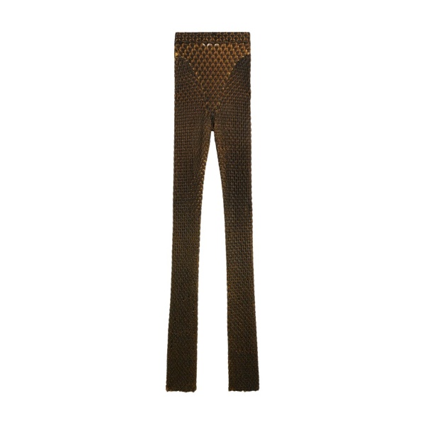 Schiaparelli Snake Scale Trompe L'Oeil Bootcut Pants Pants in Schiaparelli Authentic Luxury Fashion at Luxury Shoes 