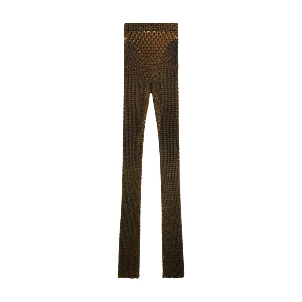 Schiaparelli Snake Scale Trompe L'Oeil Bootcut Pants Pants in Schiaparelli Authentic Luxury Fashion at Luxury Shoes 