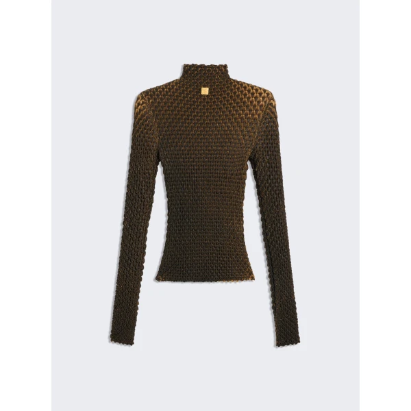Schiaparelli Snake Scale Trompe L'Oeil Cardigan Knitwear in Schiaparelli Authentic Luxury Fashion at Luxury Shoes 