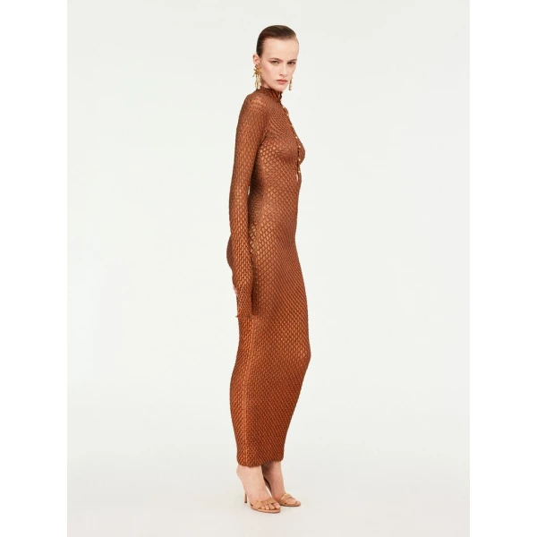 Schiaparelli Snake Scale Trompe L'Oeil Dress Dresses in Schiaparelli Authentic Luxury Fashion at Luxury Shoes 