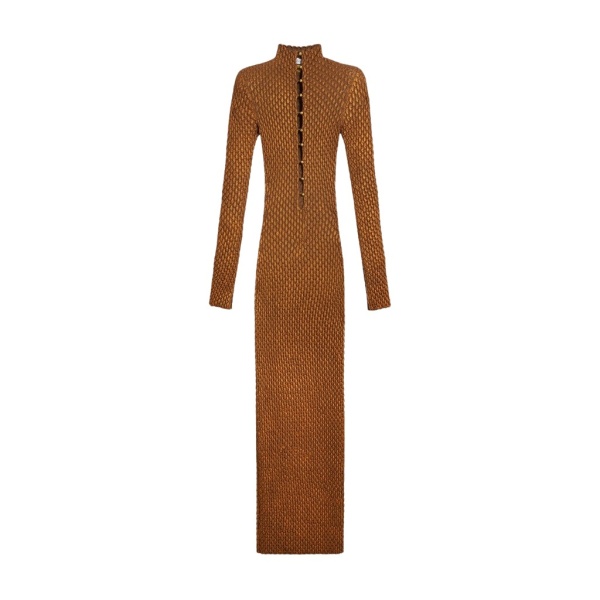 Schiaparelli Snake Scale Trompe L'Oeil Dress Dresses in Schiaparelli Authentic Luxury Fashion at Luxury Shoes 
