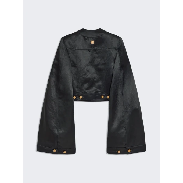Schiaparelli Square-Shouldered Collareless Jacket Jackets in Schiaparelli Authentic Luxury Fashion at Luxury Shoes 