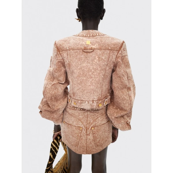 Schiaparelli Square-Shouldered Collareless Jacket Jackets in Schiaparelli Authentic Luxury Fashion at Luxury Shoes 