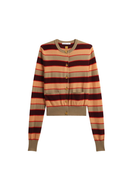 Schiaparelli Striped Cardigan Knitwear in Schiaparelli Authentic Luxury Fashion at Luxury Shoes 