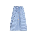 Schiaparelli Striped Poplin Skirt Skirts in Schiaparelli Authentic Luxury Fashion at Luxury Shoes 