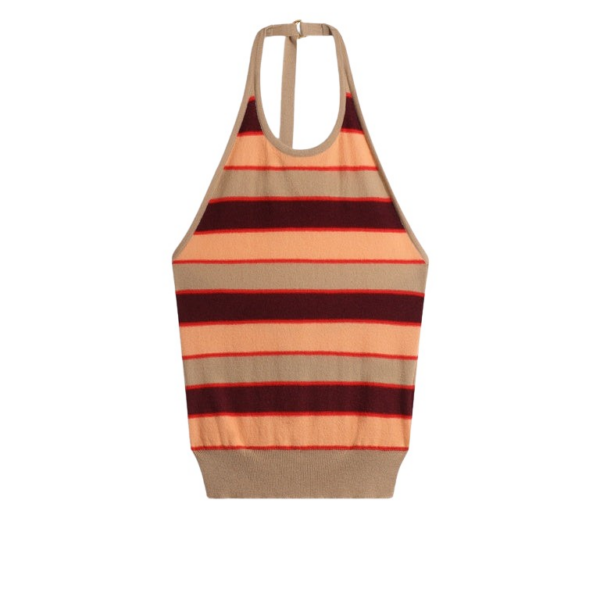 Schiaparelli Striped Tank Top Tops in Schiaparelli Authentic Luxury Fashion at Luxury Shoes 
