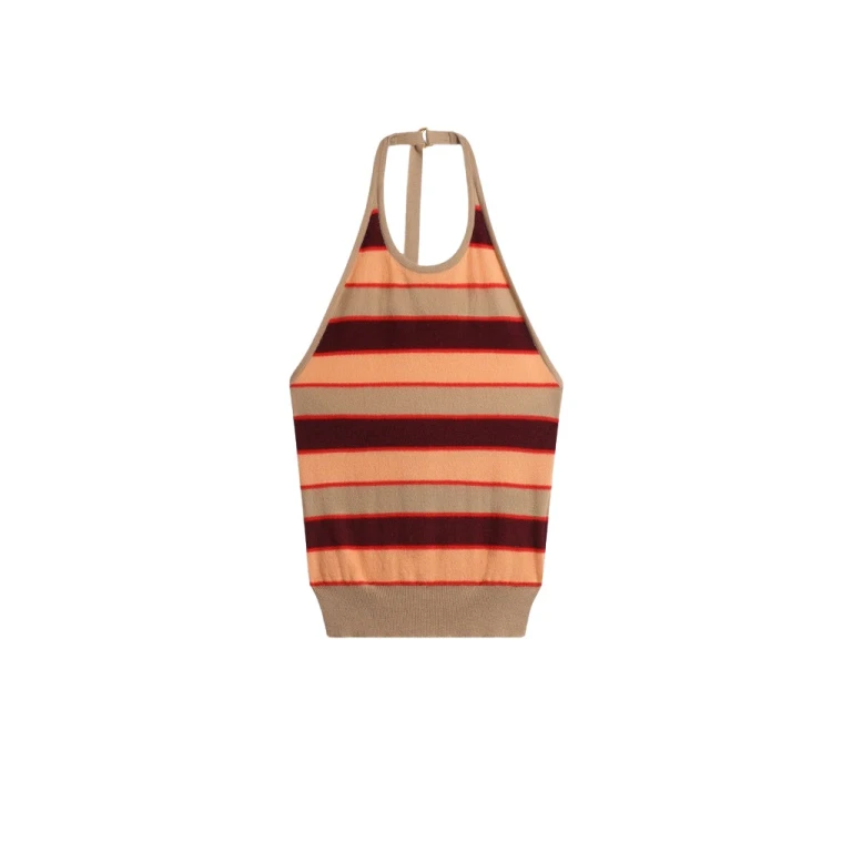 Schiaparelli Striped Tank Top Tops in Schiaparelli Authentic Luxury Fashion at Luxury Shoes 