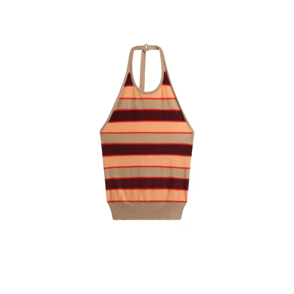 Schiaparelli Striped Tank Top Tops in Schiaparelli Authentic Luxury Fashion at Luxury Shoes 