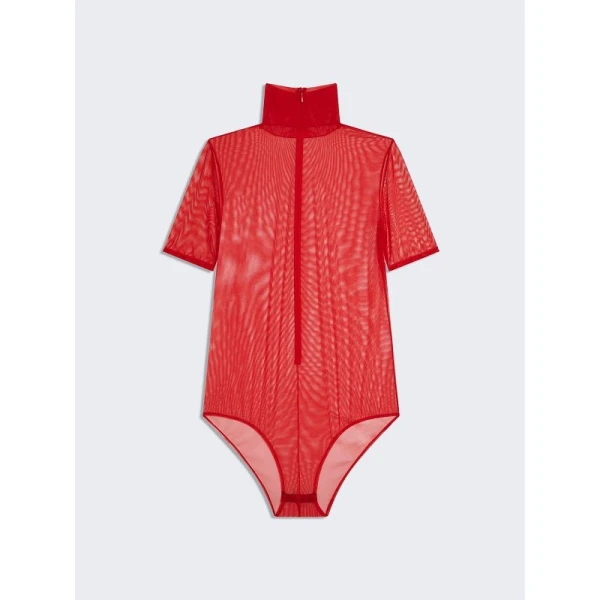 Schiaparelli Transparent Bodysuit Bodysuit in Schiaparelli Authentic Luxury Fashion at Luxury Shoes 