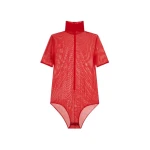 Schiaparelli Transparent Bodysuit Bodysuit in Schiaparelli Authentic Luxury Fashion at Luxury Shoes 