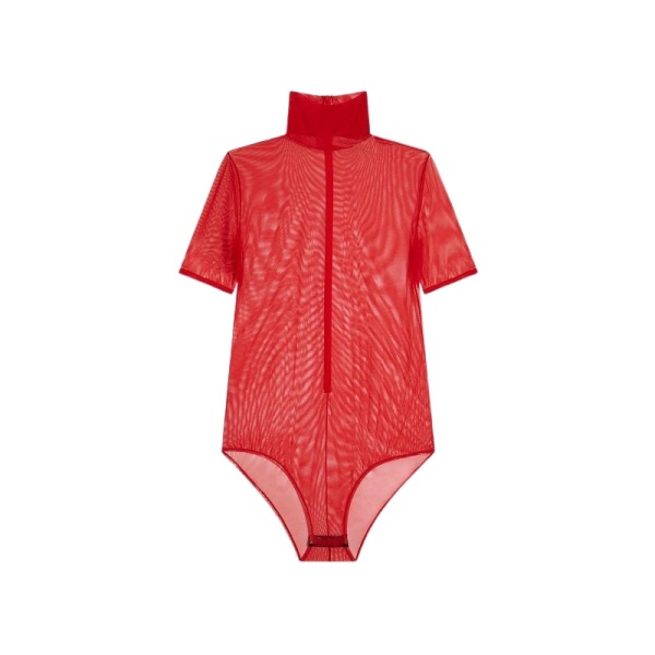 Schiaparelli Transparent Bodysuit Bodysuit in Schiaparelli Authentic Luxury Fashion at Luxury Shoes 