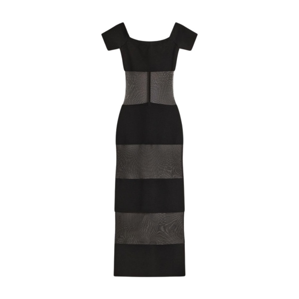 Schiaparelli Transparent Mesh Dress Dresses in Schiaparelli Authentic Luxury Fashion at Luxury Shoes 