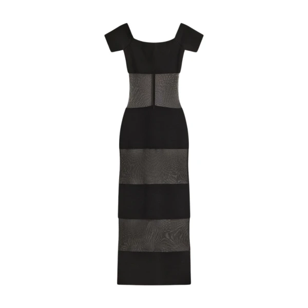 Schiaparelli Transparent Mesh Dress Dresses in Schiaparelli Authentic Luxury Fashion at Luxury Shoes 