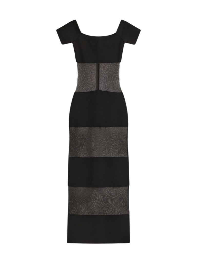 Schiaparelli Transparent Mesh Dress Dresses in Schiaparelli Authentic Luxury Fashion at Luxury Shoes 