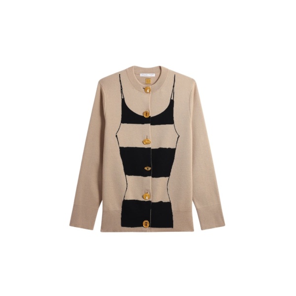Schiaparelli Trompe L'Oeil Cardigan Knitwear in Schiaparelli Authentic Luxury Fashion at Luxury Shoes 