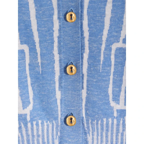 Schiaparelli Trompe L'Oeil Cardigan Knitwear in Schiaparelli Authentic Luxury Fashion at Luxury Shoes 