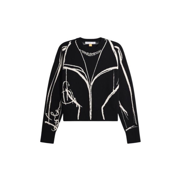 Schiaparelli Trompe L'Oeil Jumper Knitwear in Schiaparelli Authentic Luxury Fashion at Luxury Shoes 