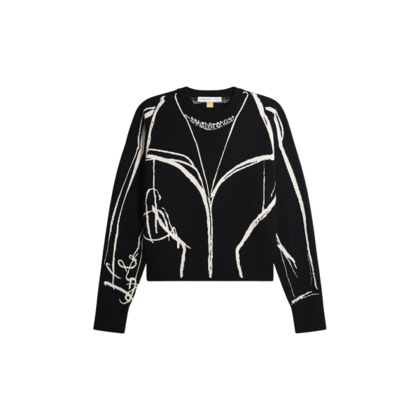 Schiaparelli Trompe L'Oeil Jumper Knitwear in Schiaparelli Authentic Luxury Fashion at Luxury Shoes 