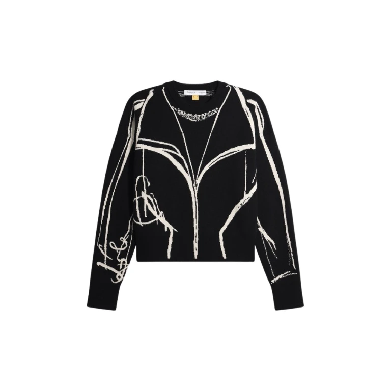 Schiaparelli Trompe L'Oeil Jumper Knitwear in Schiaparelli Authentic Luxury Fashion at Luxury Shoes 