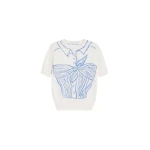 Schiaparelli Trompe L'Oeil Knotted Top Jumper Tops in Schiaparelli Authentic Luxury Fashion at Luxury Shoes 