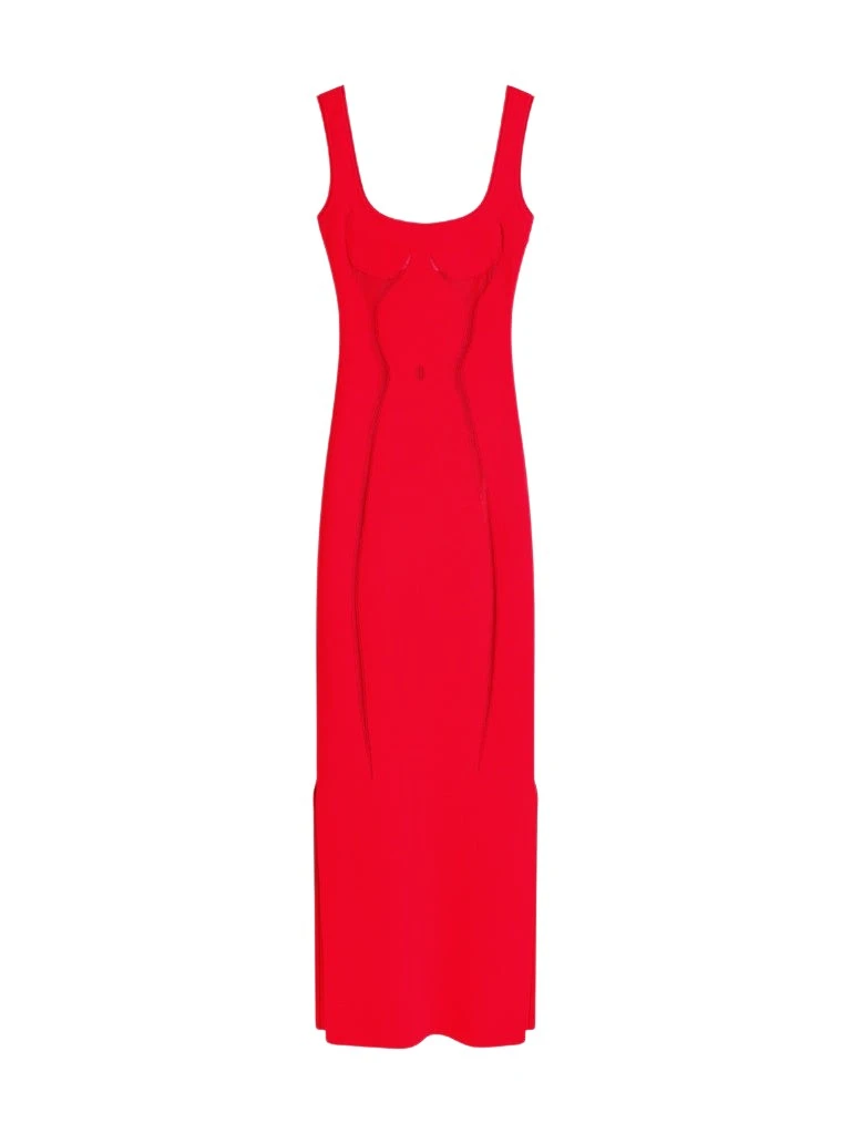 Schiaparelli-Trompe-LOeil-Tank-Dress38352_nobg Schiaparelli Trompe L'Oeil Tank Dress Dresses in Schiaparelli Authentic Luxury Fashion at Luxury Shoes