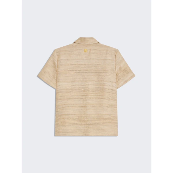Schiaparelli Tussah Short-Sleeved Shirt Tops in Schiaparelli Authentic Luxury Fashion at Luxury Shoes 