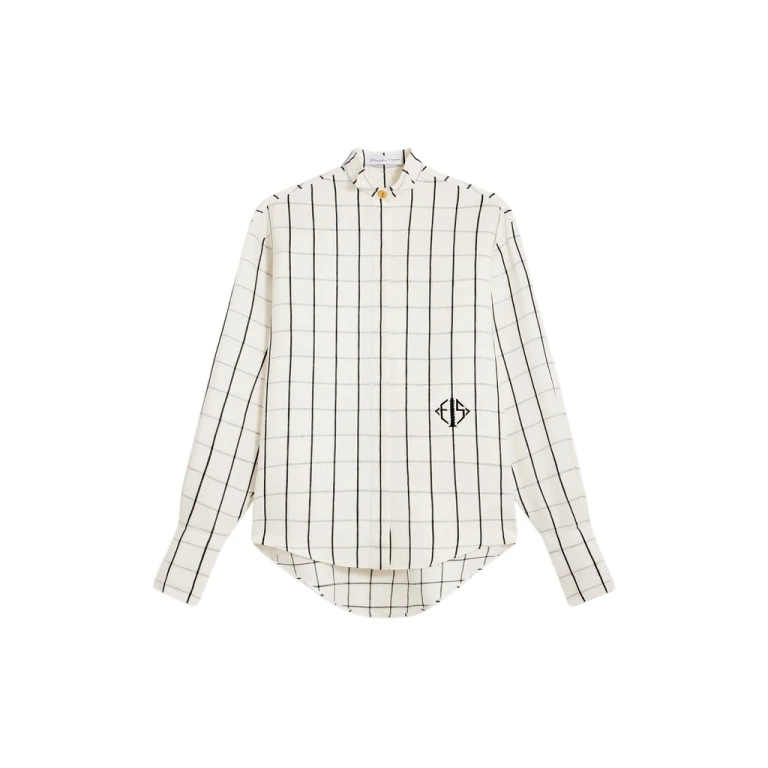 Schiaparelli Tuxedo Shirt Tops in Schiaparelli Authentic Luxury Fashion at Luxury Shoes 