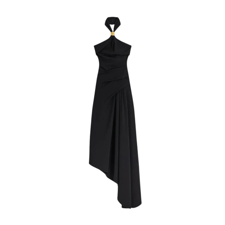 Schiaparelli Twisted Bijou Halter Dress Dresses in Schiaparelli Authentic Luxury Fashion at Luxury Shoes 